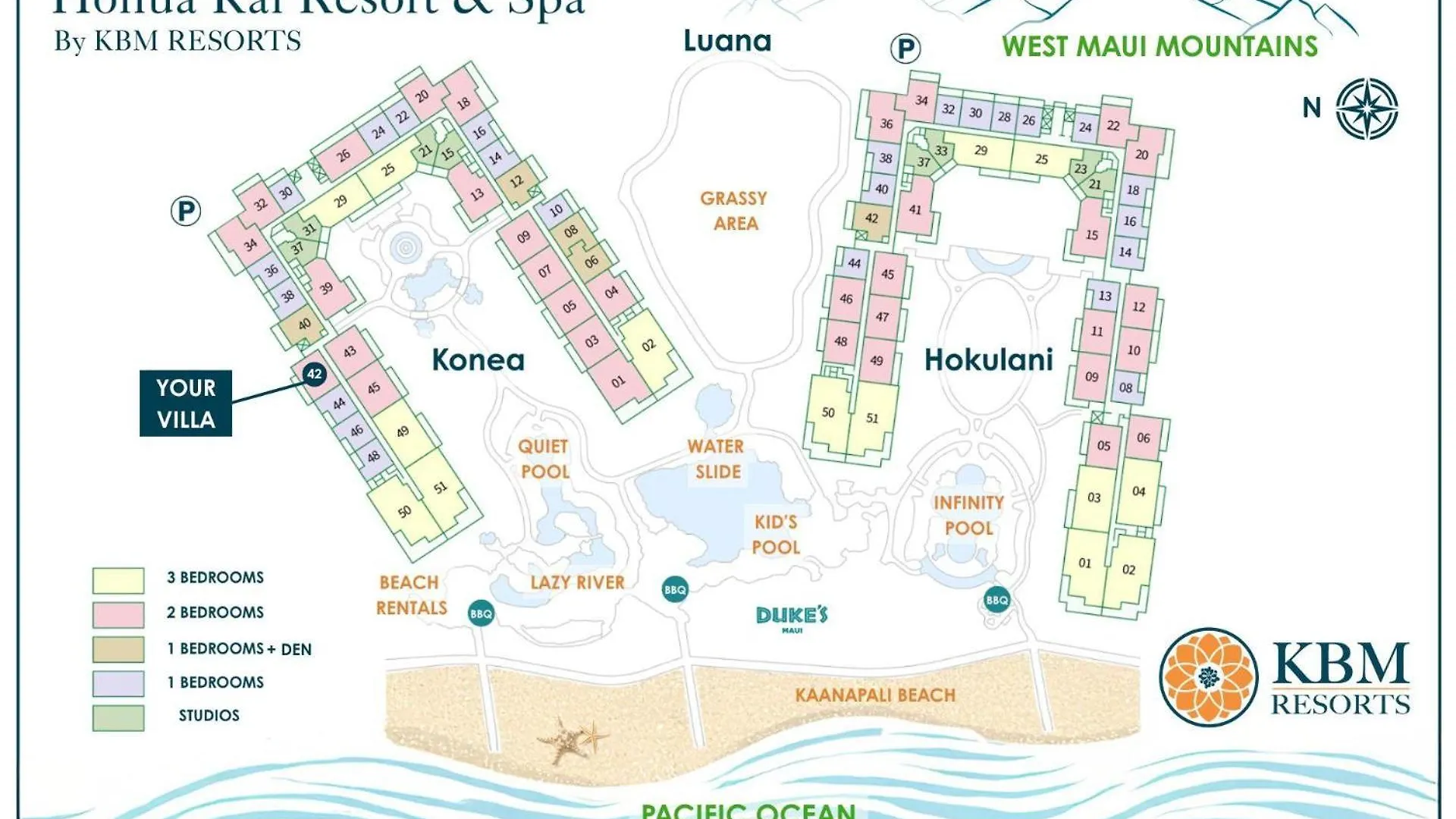 Kbm Resorts Spacious Ocean View 3-Bedroom Honua Kai Collection Multi Unit Listing Same Floor 2 Free Rental Cars Hkk-23642 Kaanapali 0*,  Estados Unidos